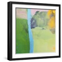 Moon Haze-Lina Alattar-Framed Art Print