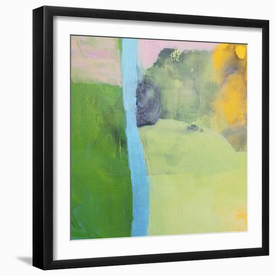 Moon Haze-Lina Alattar-Framed Art Print