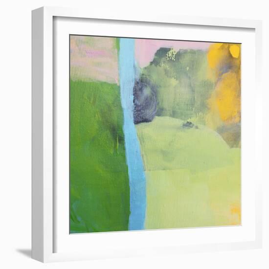 Moon Haze-Lina Alattar-Framed Art Print