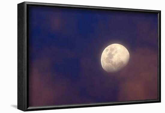 Moon in clouds-null-Framed Photographic Print