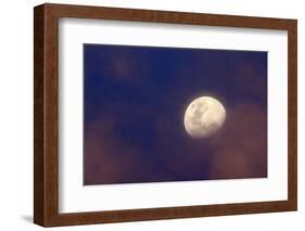 Moon in clouds-null-Framed Photographic Print