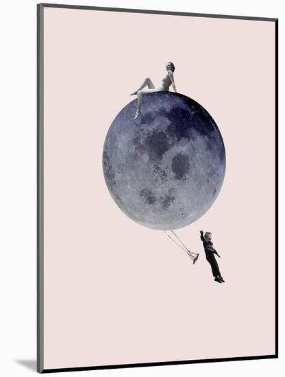 Moon Jump-Design Fabrikken-Mounted Art Print