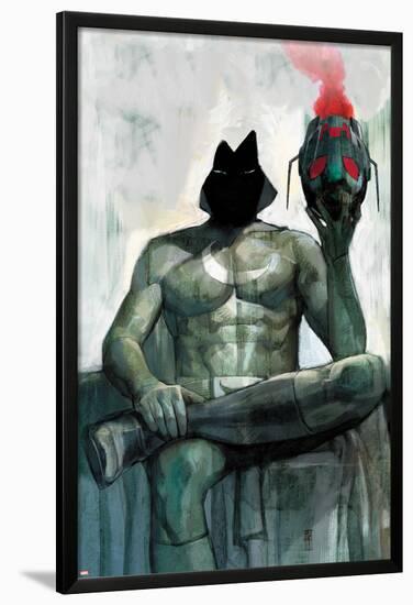 Moon Knight No.2 Cover: Moon Knight Sitting-Alex Maleev-Lamina Framed Poster