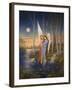 Moon Light Angel-Edgar Jerins-Framed Giclee Print