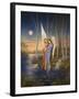 Moon Light Angel-Edgar Jerins-Framed Giclee Print