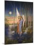 Moon Light Angel-Edgar Jerins-Mounted Giclee Print