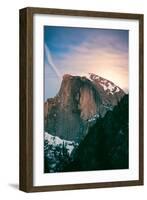 Moon Light Mood, Half Dome, Yosemite National Park, Hiking Outdoors-Vincent James-Framed Photographic Print