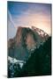 Moon Light Mood, Half Dome, Yosemite National Park, Hiking Outdoors-Vincent James-Mounted Photographic Print