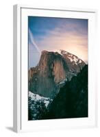 Moon Light Mood, Half Dome, Yosemite National Park, Hiking Outdoors-Vincent James-Framed Photographic Print