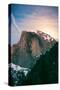 Moon Light Mood, Half Dome, Yosemite National Park, Hiking Outdoors-Vincent James-Stretched Canvas