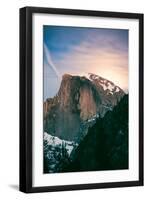 Moon Light Mood, Half Dome, Yosemite National Park, Hiking Outdoors-Vincent James-Framed Premium Photographic Print