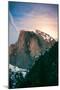 Moon Light Mood, Half Dome, Yosemite National Park, Hiking Outdoors-Vincent James-Mounted Premium Photographic Print