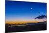 Moon, Mercury and Venus Conjunction Above Silver City, New Mexico-Stocktrek Images-Mounted Photographic Print