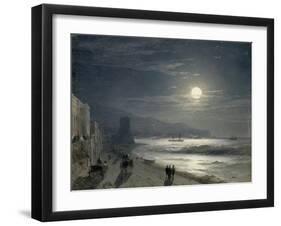 Moon Night, 1885-Ivan Konstantinovich Aivazovsky-Framed Giclee Print