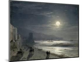 Moon Night, 1885-Ivan Konstantinovich Aivazovsky-Mounted Giclee Print