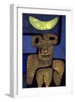 Moon of the Barbarians; Luna Der Barbaren-Paul Klee-Framed Giclee Print