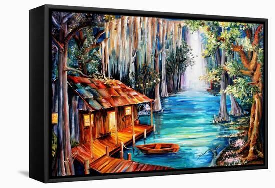 Moon on the Bayou-Diane Millsap-Framed Stretched Canvas