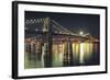 Moon over Brooklyn-Natalie Mikaels-Framed Photographic Print