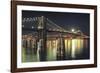 Moon over Brooklyn-Natalie Mikaels-Framed Photographic Print