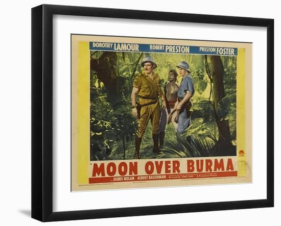 Moon Over Burma, 1940-null-Framed Art Print