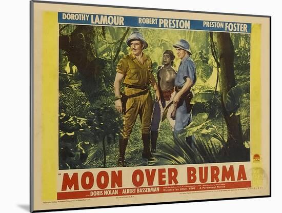 Moon Over Burma, 1940-null-Mounted Art Print