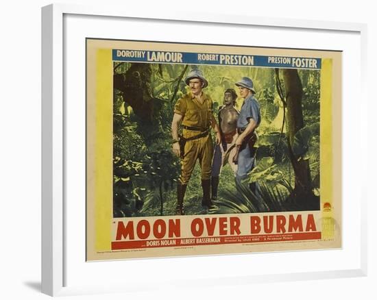 Moon Over Burma, 1940-null-Framed Art Print