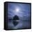 Moon over Canon Beach-Moises Levy-Framed Stretched Canvas