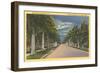 Moon over Ft. Myers, Florida-null-Framed Art Print