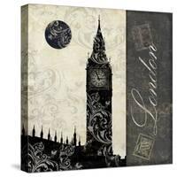 Moon over London-Color Bakery-Stretched Canvas