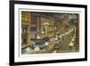 Moon over Main Street, Memphis, Tennessee-null-Framed Premium Giclee Print