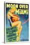 Moon over Miami, Betty Grable, 1941-null-Stretched Canvas