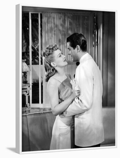 Moon Over Miami, Betty Grable, Robert Cummings, 1941-null-Framed Photo