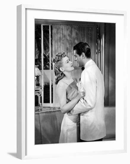 Moon Over Miami, Betty Grable, Robert Cummings, 1941-null-Framed Photo