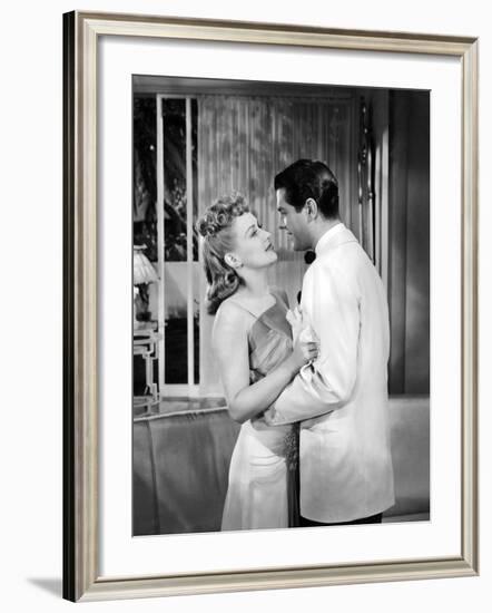 Moon Over Miami, Betty Grable, Robert Cummings, 1941-null-Framed Photo