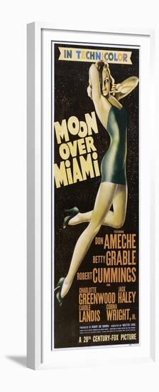 Moon Over Miami-null-Framed Premium Giclee Print