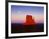 Moon Over Monument Valley, Arizona-Peter Walton-Framed Premium Photographic Print