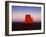 Moon Over Monument Valley, Arizona-Peter Walton-Framed Photographic Print