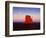 Moon Over Monument Valley, Arizona-Peter Walton-Framed Photographic Print