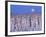 Moon Over Snow-Covered Trees-Cindy Kassab-Framed Photographic Print