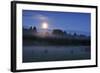 Moon over the Kemeri National Park, Latvia, June 2009-López-Framed Photographic Print