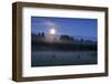 Moon over the Kemeri National Park, Latvia, June 2009-López-Framed Photographic Print