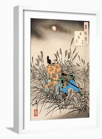 Moon over the Moor: Yasumasa, One Hundred Aspects of the Moon-Yoshitoshi Tsukioka-Framed Giclee Print