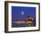 Moon Over Vancouver and Coal Harbor-Ron Watts-Framed Photographic Print