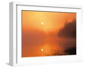 Moon Over Water-Contemporary Photography-Framed Giclee Print