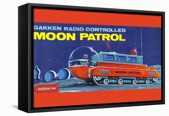 Moon Patrol-null-Framed Stretched Canvas