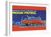 Moon Patrol-null-Framed Art Print