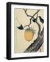 Moon, Persimmon and Grasshopper, 1807-Katsushika Hokusai-Framed Giclee Print