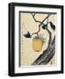 Moon, Persimmon and Grasshopper, 1807-Katsushika Hokusai-Framed Giclee Print