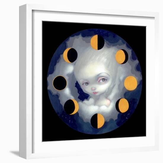 Moon Phases-Jasmine Becket-Griffith-Framed Art Print