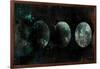 Moon Phases-Ken Roko-Framed Art Print